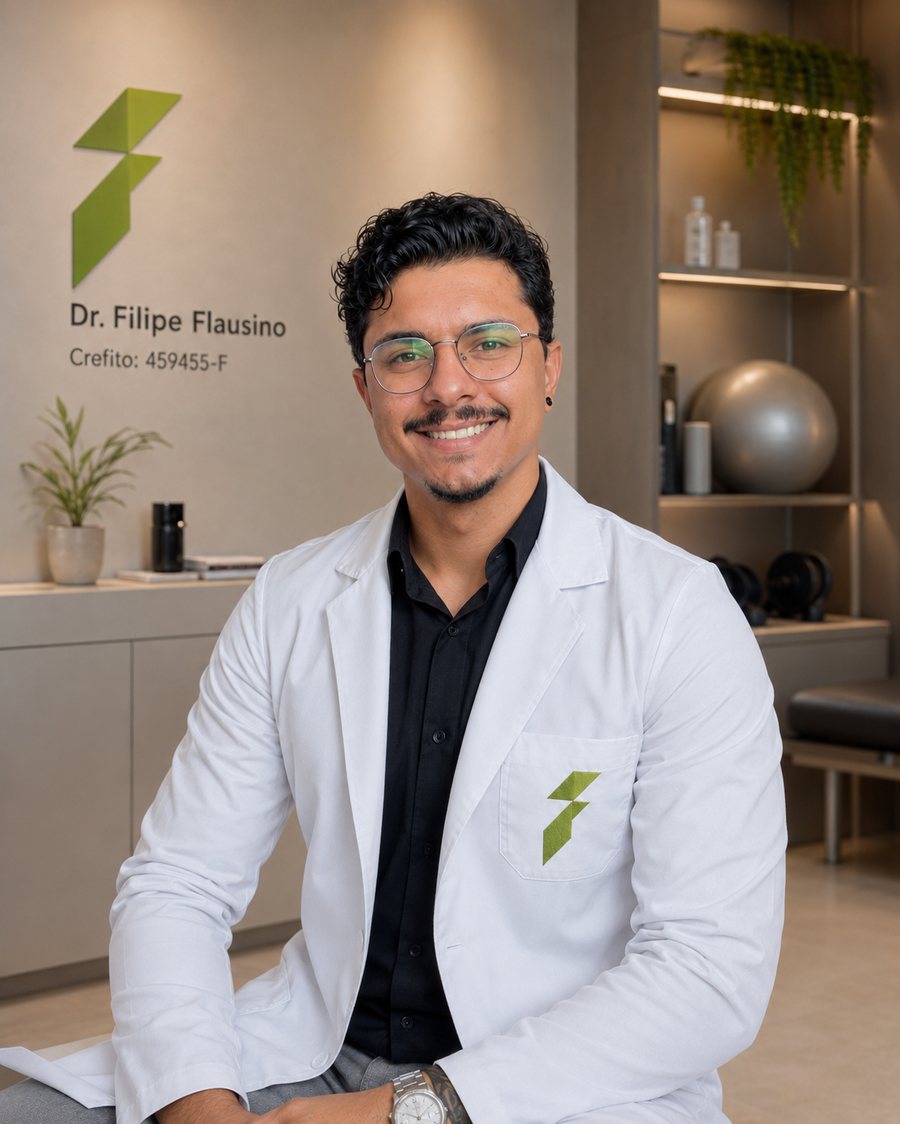 Dr. Filipe Flausino, fisioterapeuta e fundador da fulcro ai